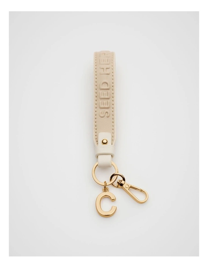 Stone C Initials Strap in Multi image 1