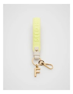 Stone F Initials Strap in Multi