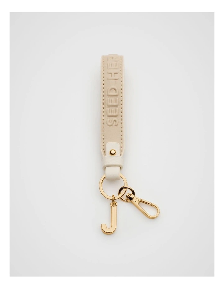 Stone J Initials Strap in Multi image 1