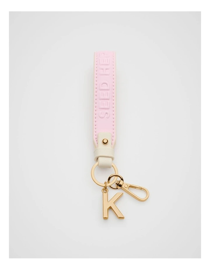 Stone K Initials Strap in Multi image 1
