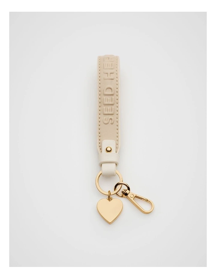 Stone Heart nitials Strap in Multi image 1