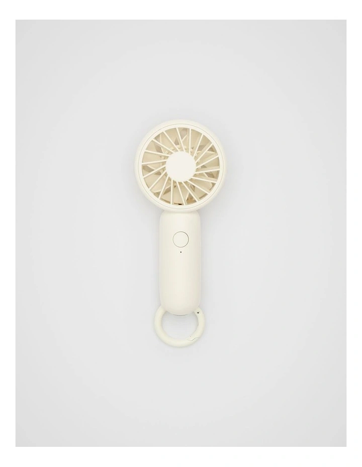Rechargeable Fan in Stone image 1