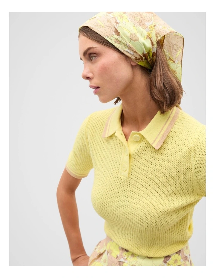 Printed Headscarf in Vintage Floral image 2