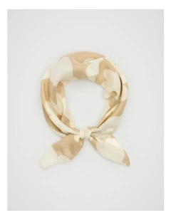 Printed Headscarf in Retro Swirl