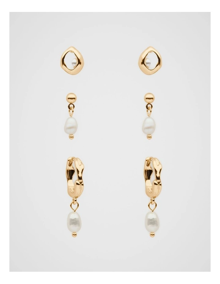 Pearly Ear Pack in Gold image 1