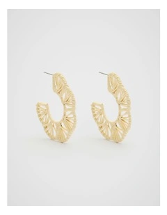 Bloom Earring in Natural
