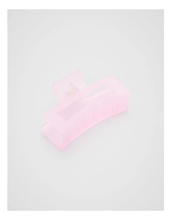 Rectangle Hair Claw in Fairy Floss