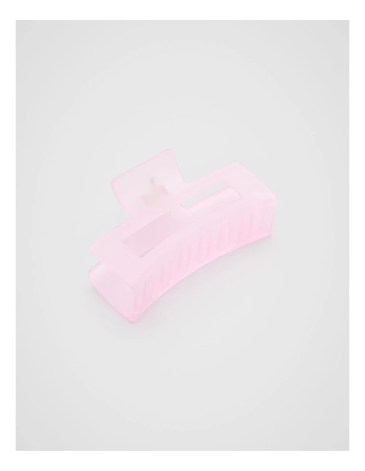 Rectangle Hair Claw in Fairy Floss image 1
