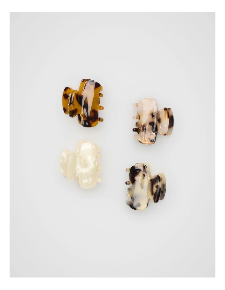 Mini Hair Claws in Multi image 2