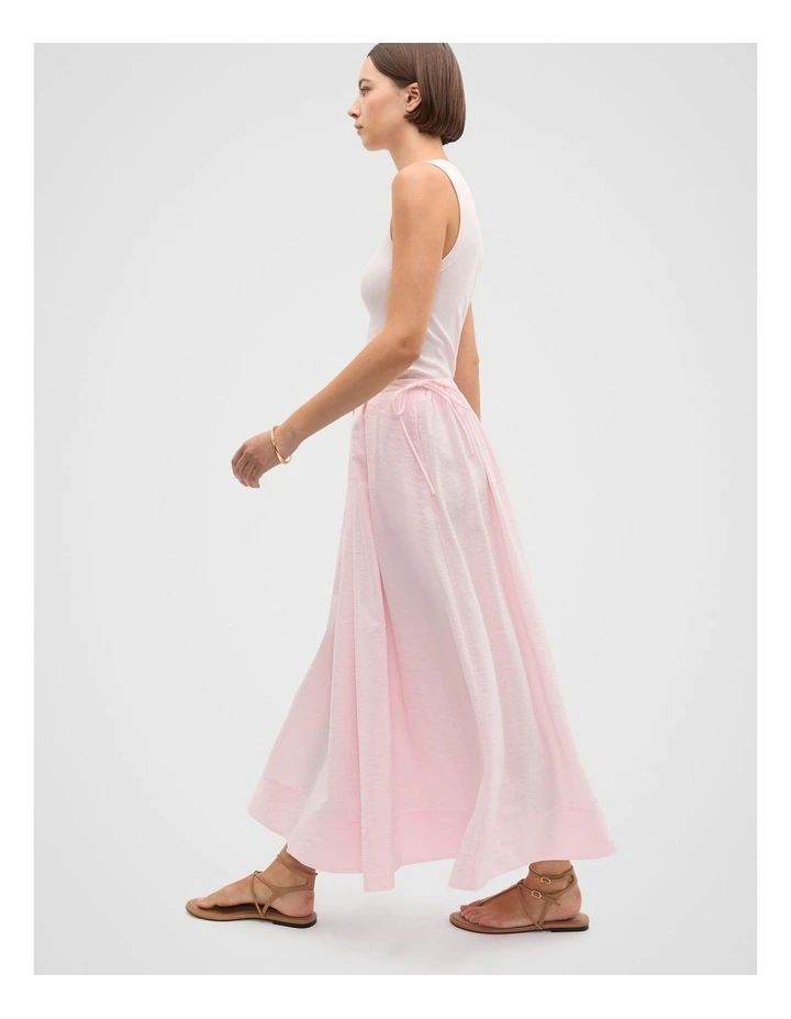 Core Australian Cotton Rib Tank in Pink image 3