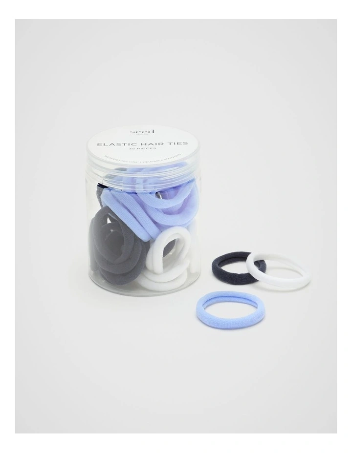 Hair Tie Set in Cornflower Blue image 1