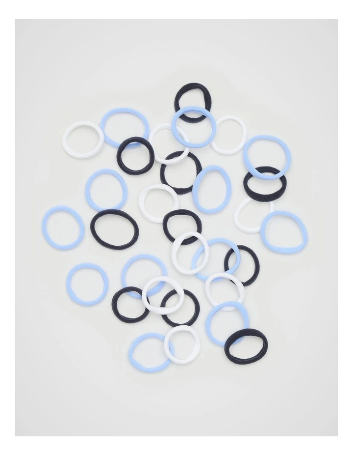 Hair Tie Set in Cornflower Blue image 2