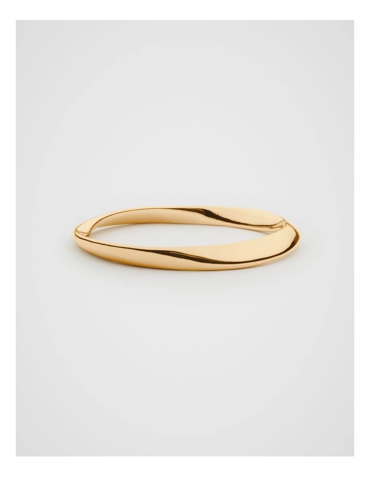 Molten Bangle in Gold image 1