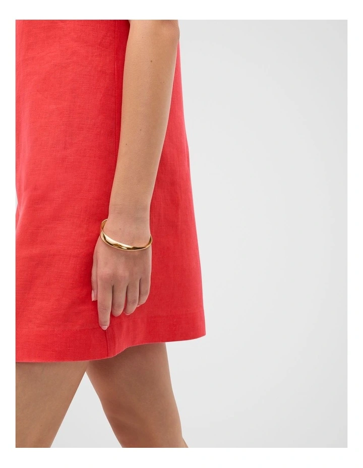 Molten Bangle in Gold image 2