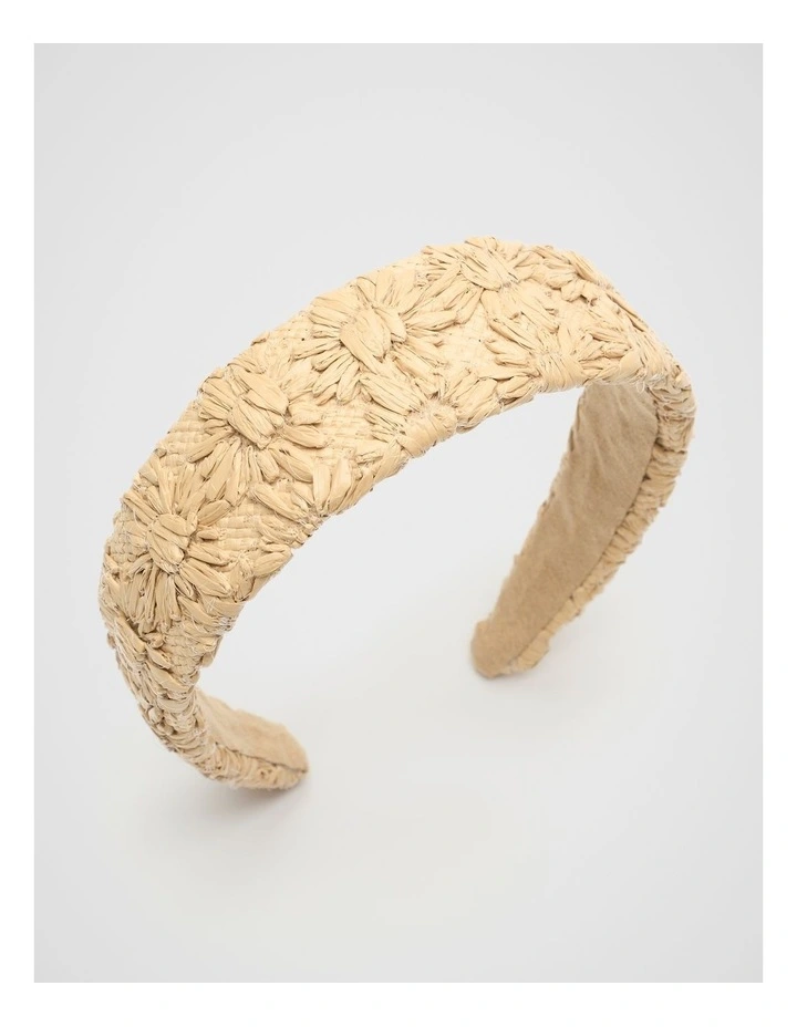 Flower Headband in Natural image 1