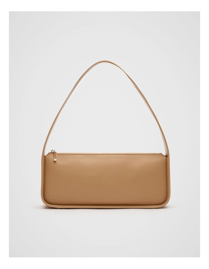 Baguette Shoulder Bag in Caramel image 1