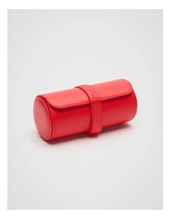 Jewellery Watch Roll in Red