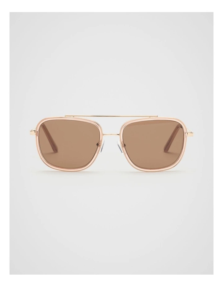 Marcia Aviator Sunglasses in Ecru image 1