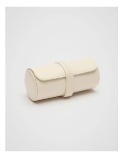 Jewellery Watch Roll in Beige