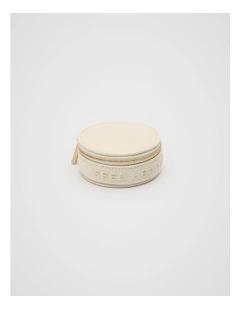 Circle Jewellery Case in Stone