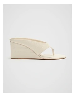 Tove Wedge Heel in Cream