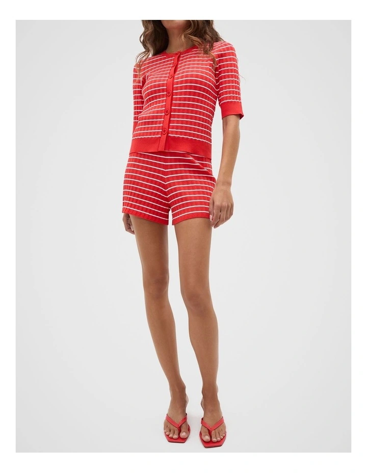 Della Dress Sandal in Electric Crimson image 2