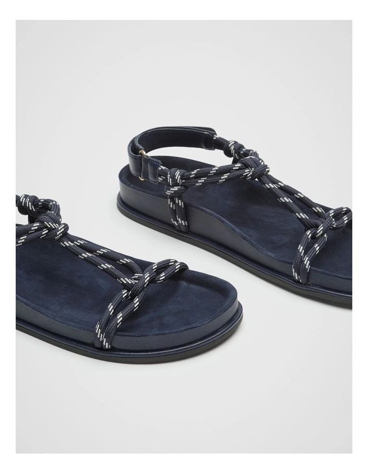 Tora Rope Sandal in Blue image 3