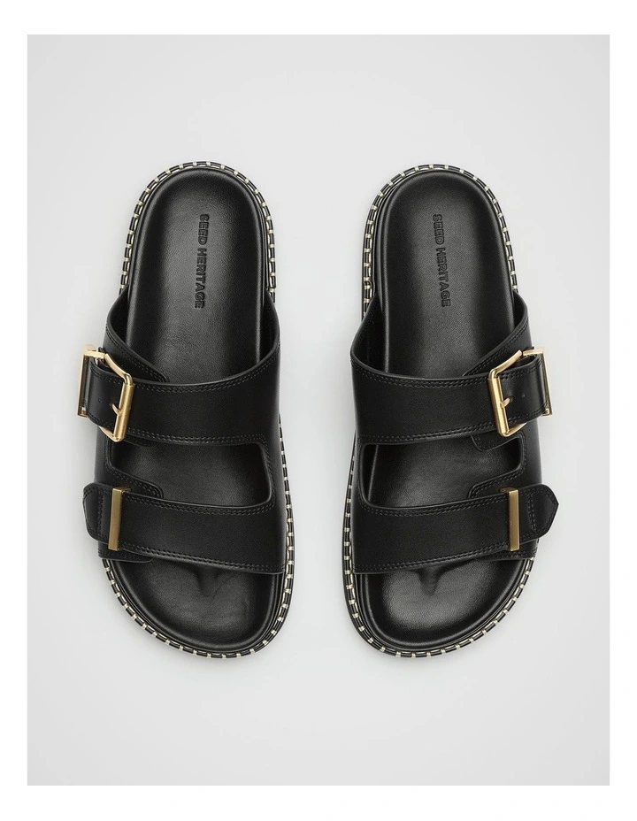 Sasha Trim Slide in Black image 4