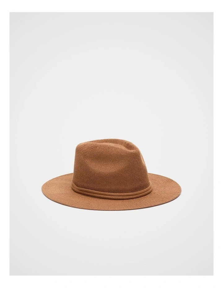 Knit Fedora in Copper image 1