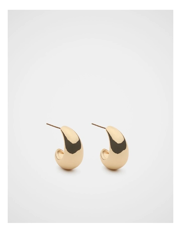 Droplet Earring in Gold image 1