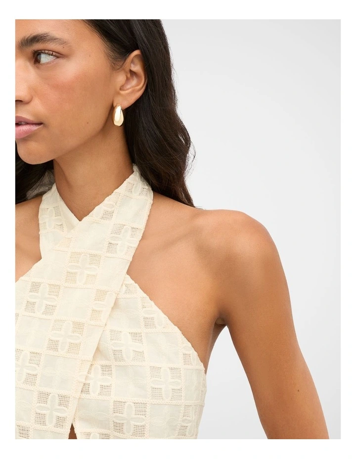 Droplet Earring in Gold image 2