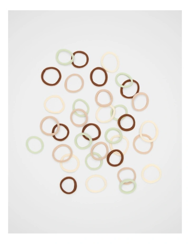 Hair Tie Set in Multi image 2