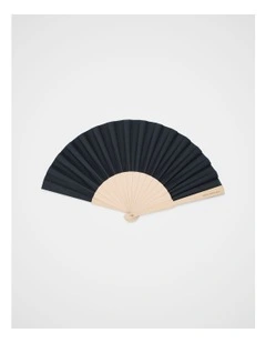 Hand Fan in Black
