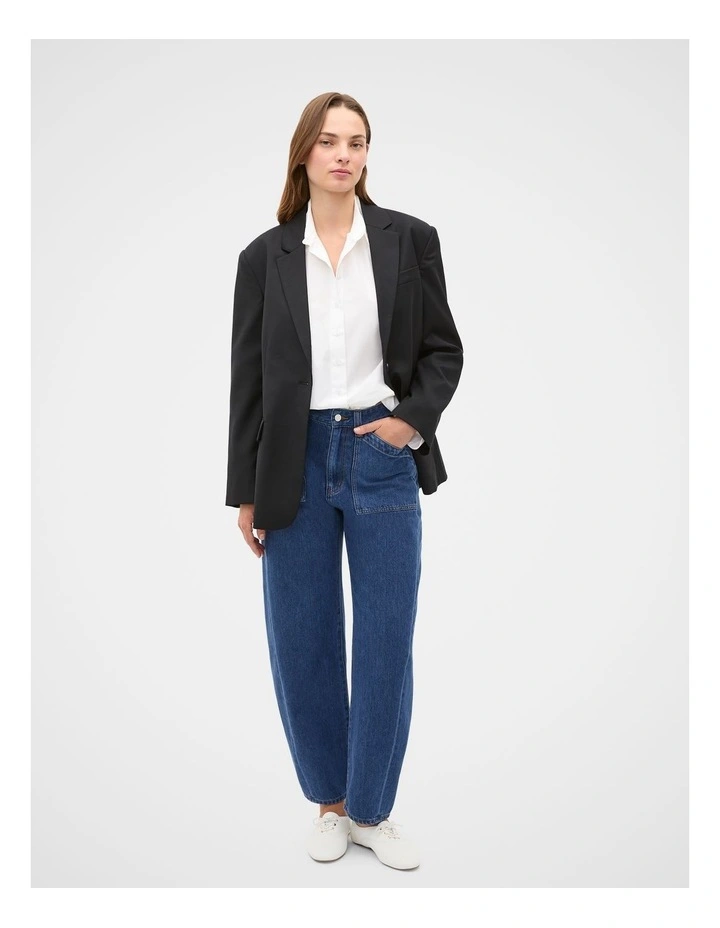 Poplin Classic Shirt in Whisper White image 7