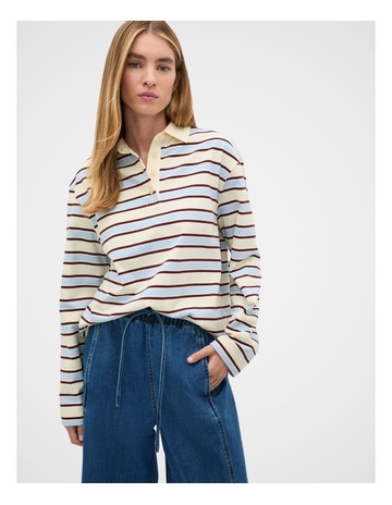 Arctic Blue Stripe colour