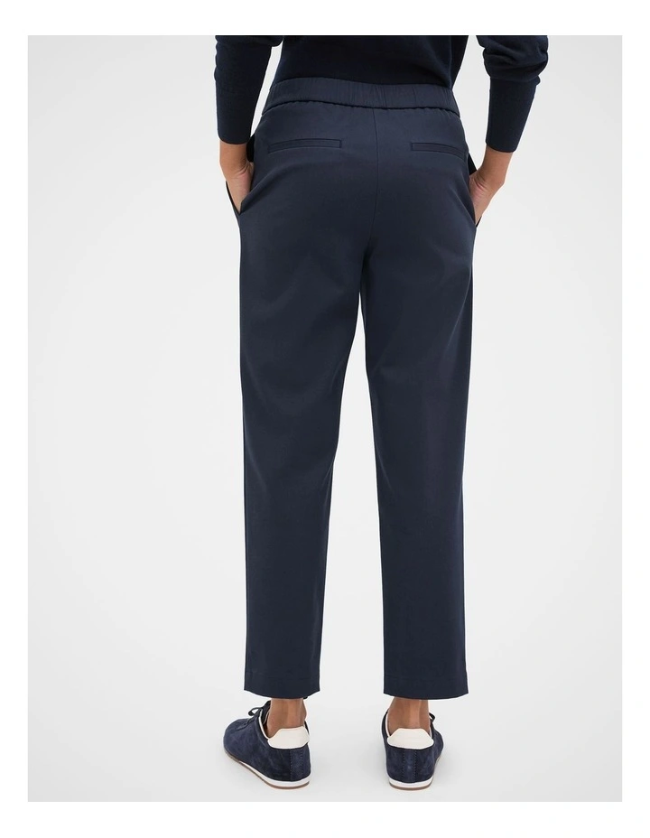 Pintuck Tapered Pant in Twilight Blue image 5