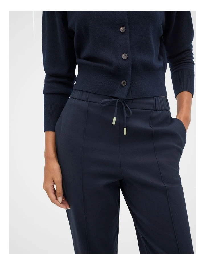 Pintuck Tapered Pant in Twilight Blue image 6