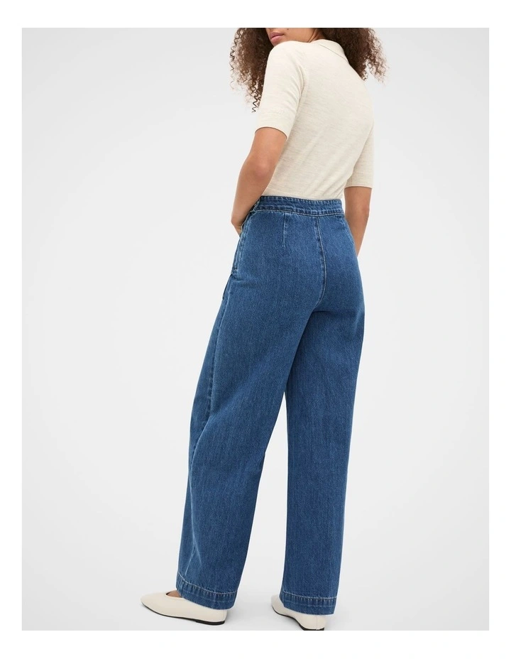 Patch Pocket Cotton Jean in Heritage Wash image 7