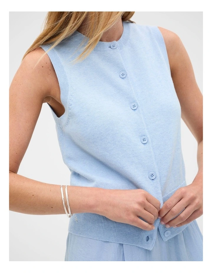 Double Layer Bracelet in Silver image 2