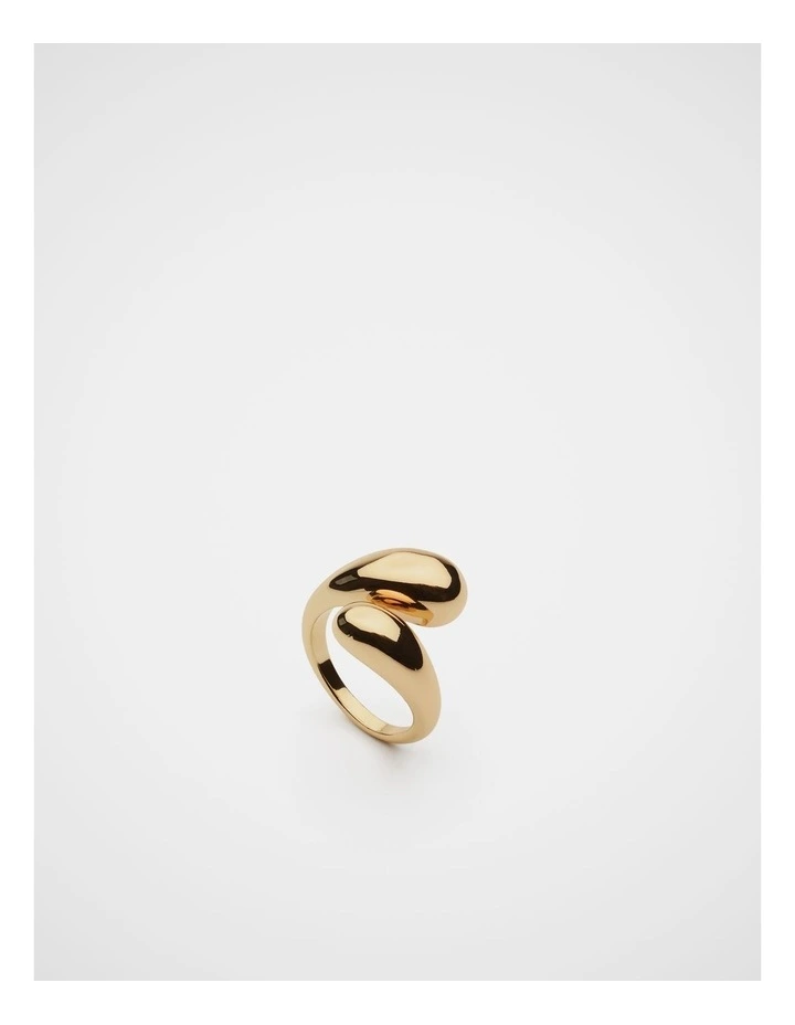 Crossover Ring in Gold image 1