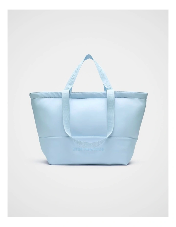 Seed Overnight Tech Tote in Arctic Blue image 1