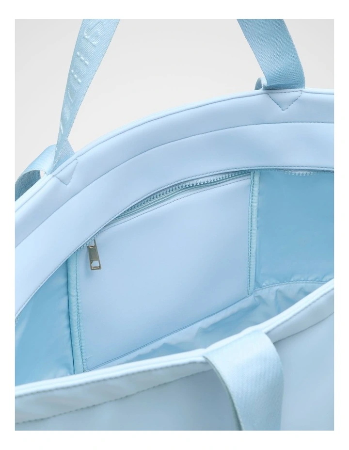 Seed Overnight Tech Tote in Arctic Blue image 4