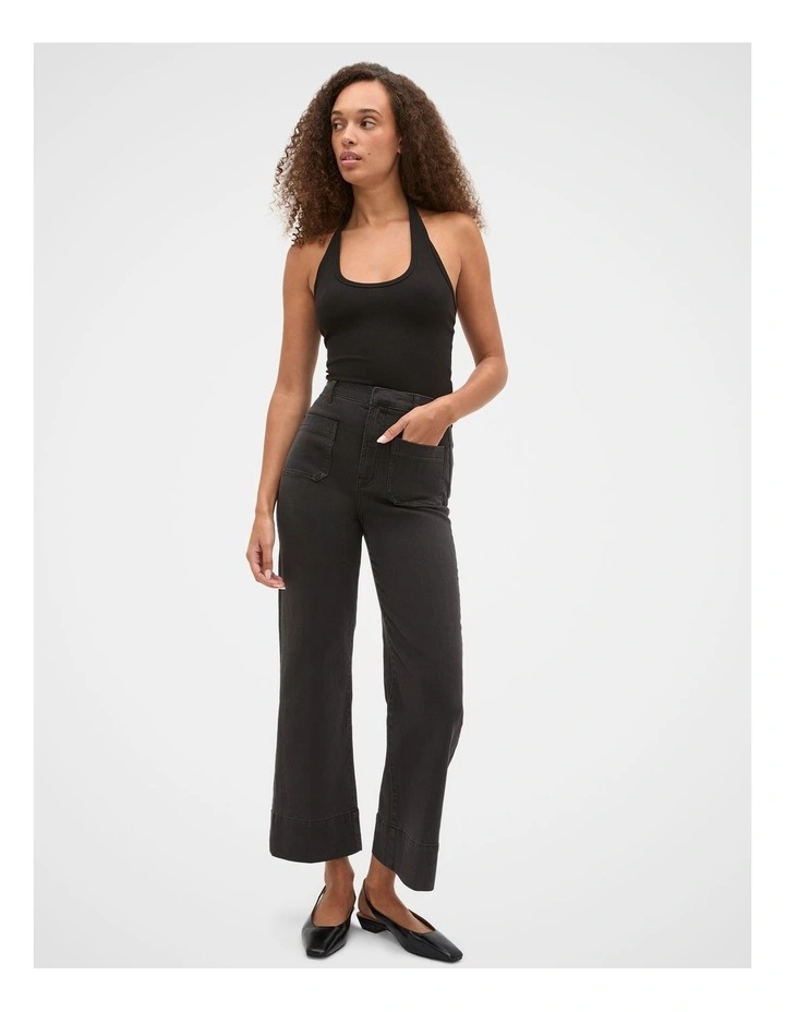 Penny Slingback in Black image 2