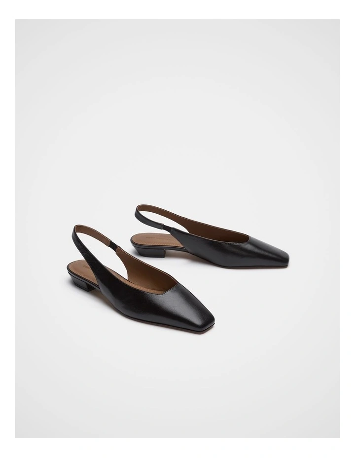 Penny Slingback in Black image 3