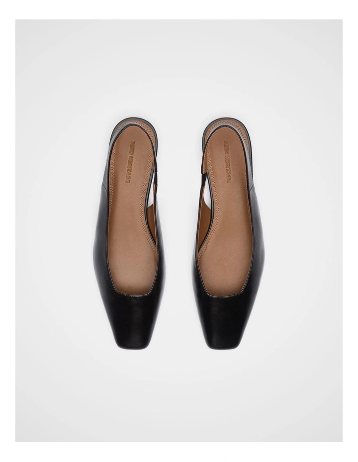 Penny Slingback in Black image 4