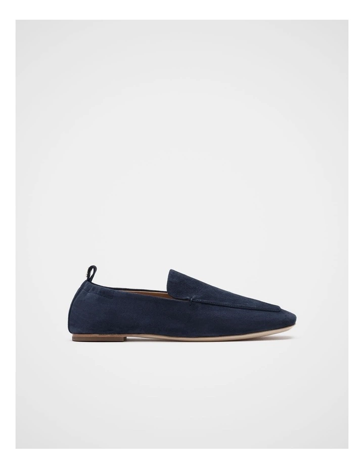 Claire Loafer in Twilight Blue Suede image 1
