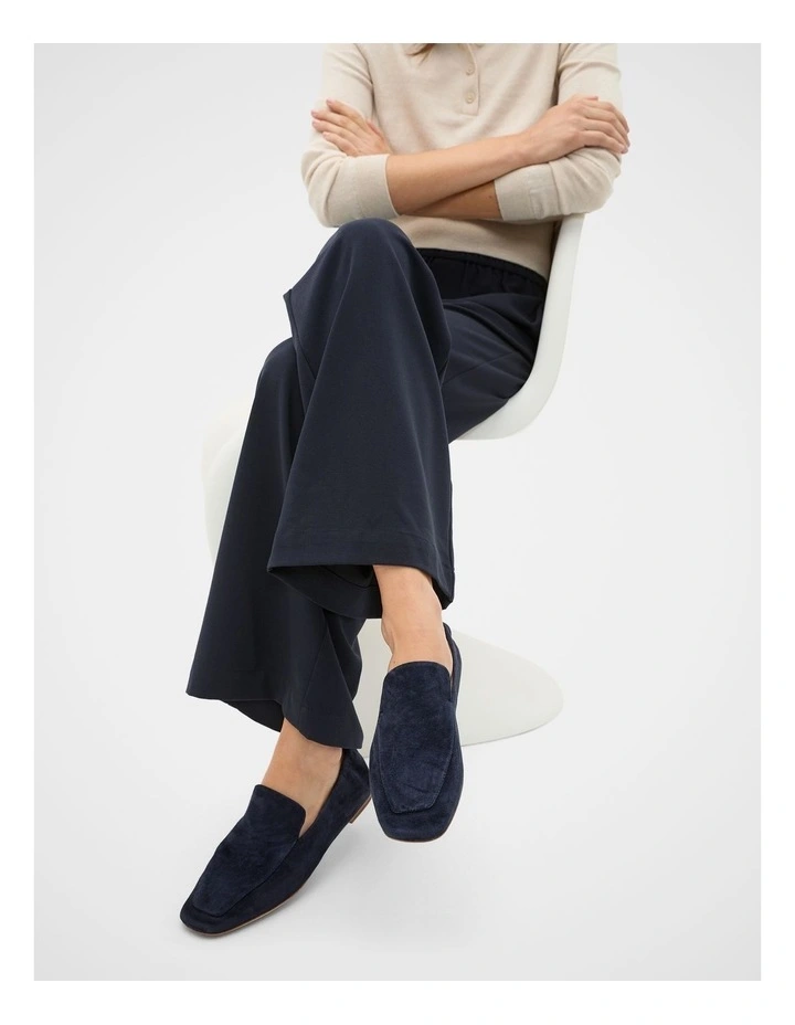Claire Loafer in Twilight Blue Suede image 2