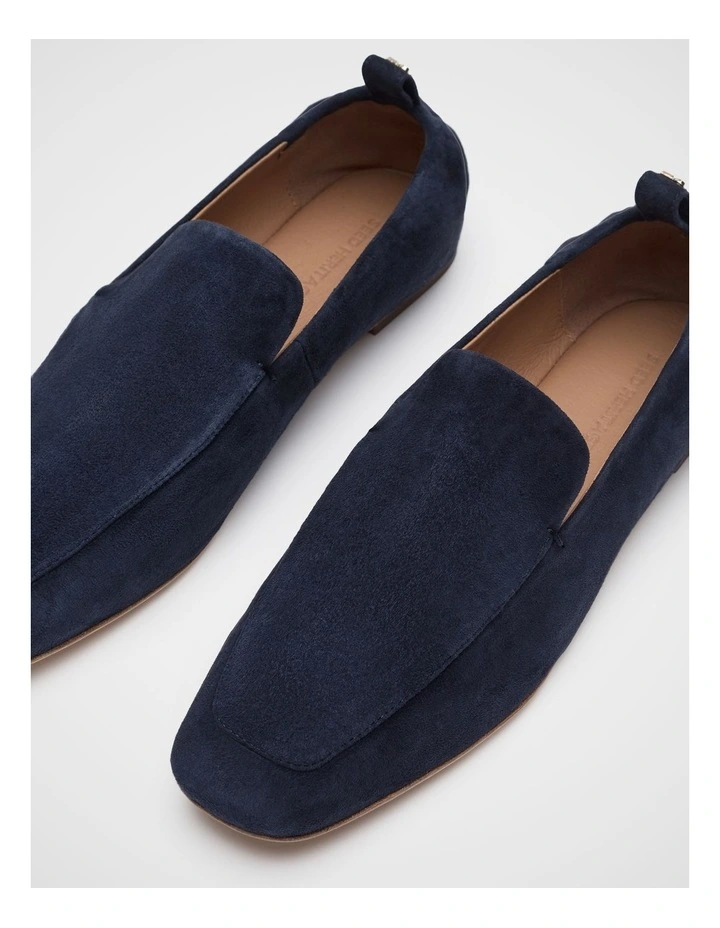Claire Loafer in Twilight Blue Suede image 3