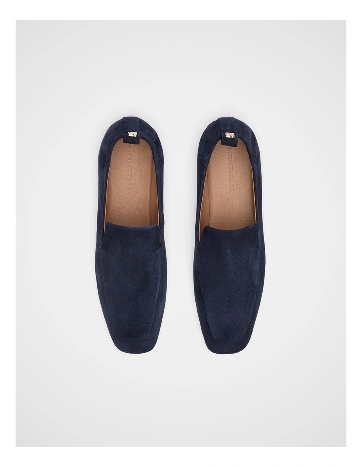 Claire Loafer in Twilight Blue Suede image 4