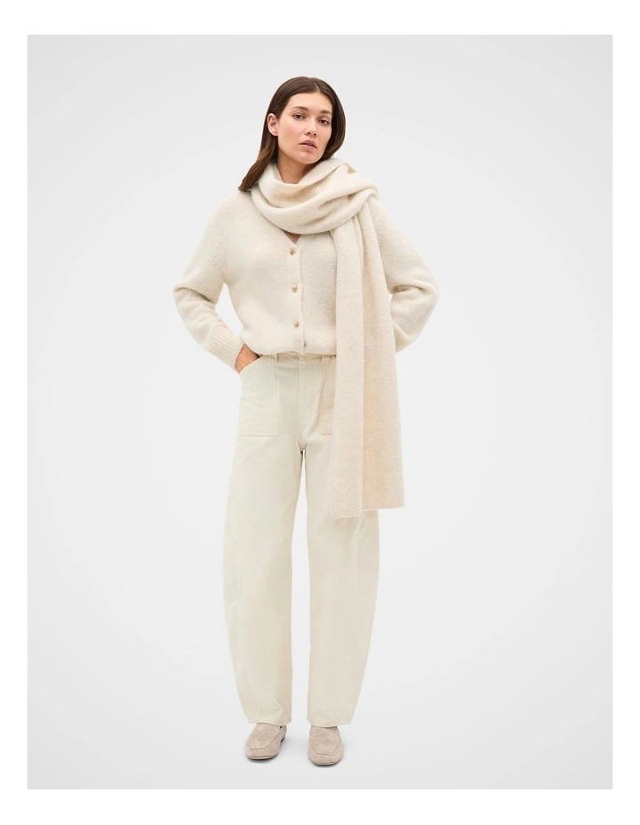 Claire Loafer in Oat Suede image 2